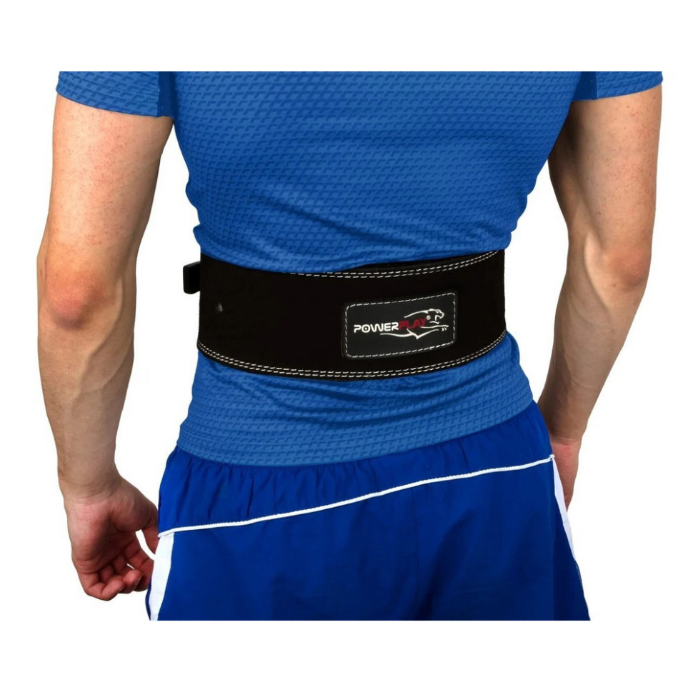 Пояс для тяжелой атлетики PowerPlay PP_5175_XL_Black, XL