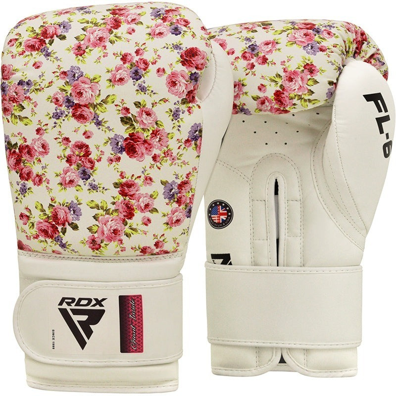 Боксерські рукавиці FL-6 RDX Inc Limited BGR-FL6W-12oz 12 унцій (капа в комплекті)
