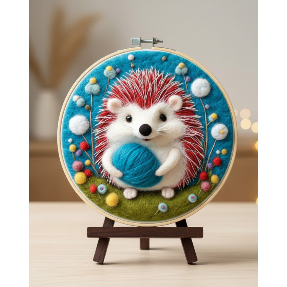 Набір для валяння картини із вовни