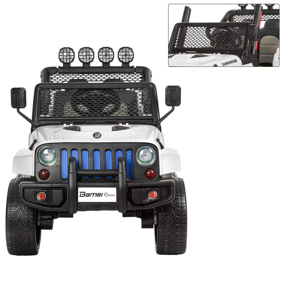 Дитячий електромобіль джип Bambi Racer M 3237EBLR-1 до 30 кг