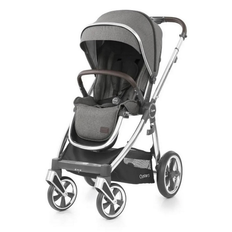 Прогулочная коляска BabyStyle O3SUME Oyster 3 Mercury Mirror