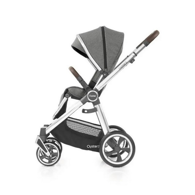 Прогулочная коляска BabyStyle O3SUME Oyster 3 Mercury Mirror