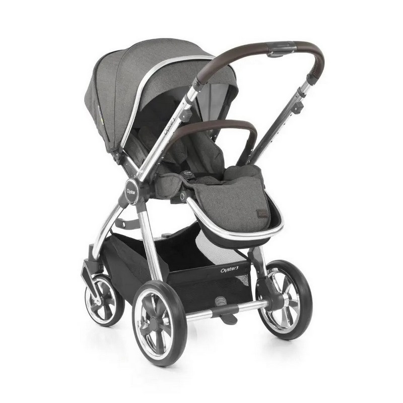 Прогулочная коляска BabyStyle O3SUME Oyster 3 Mercury Mirror