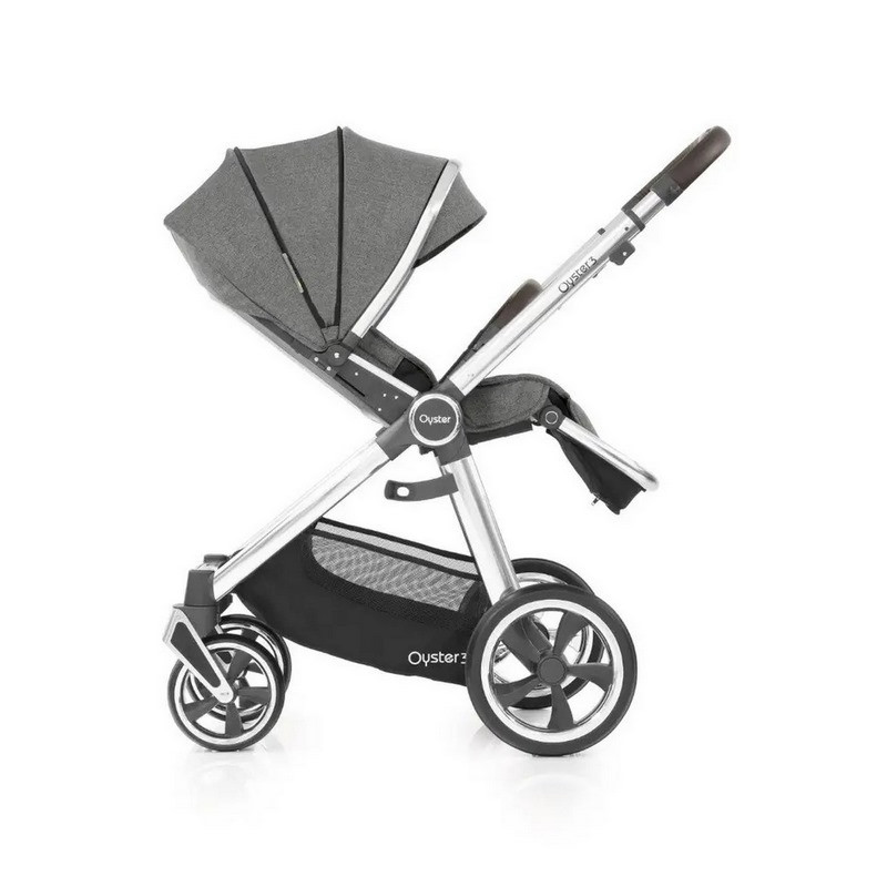Прогулочная коляска BabyStyle O3SUME Oyster 3 Mercury Mirror