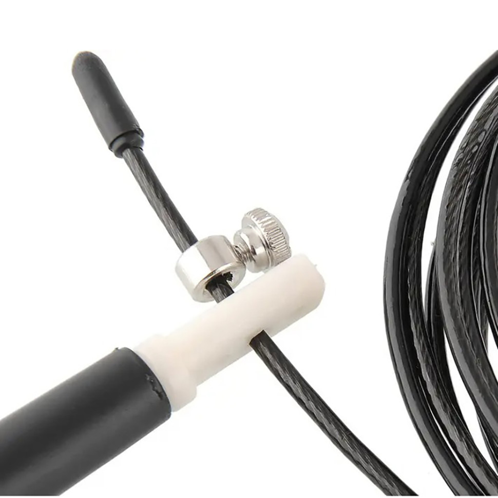 Швидкісна скакалка Ultra Speed Rope Power System PS-4033_Black