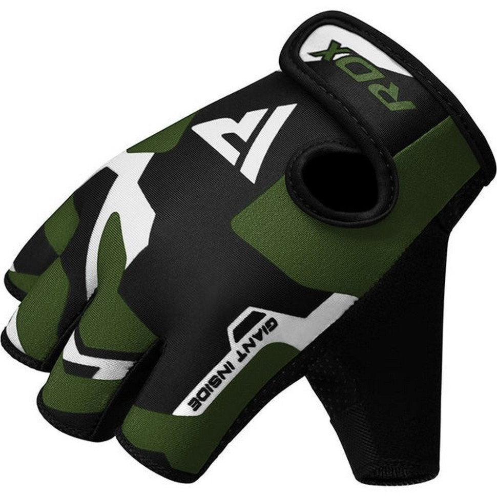 Перчатки для фитнеса F6 Sumblimation RDX Inc Limited WGS-F6GN-L, Black/Green, L
