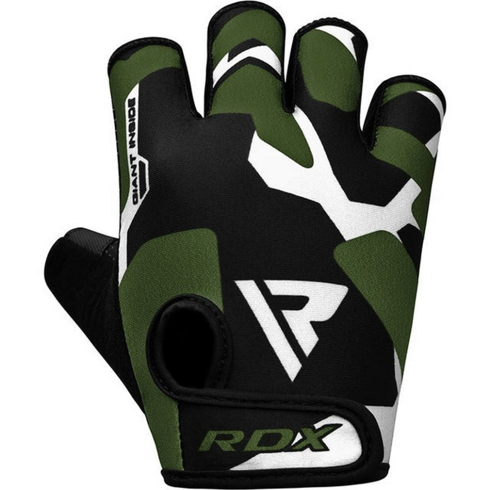 Перчатки для фитнеса F6 Sumblimation RDX Inc Limited WGS-F6GN-L, Black/Green, L