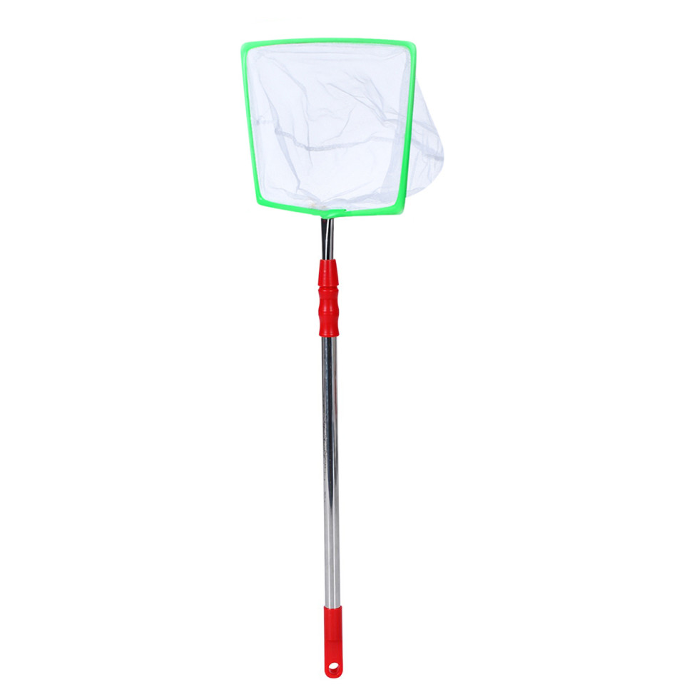 Сачок для бабочек Bambi MS 4388(Red-Green) телескопическая ручка 46-69 см
