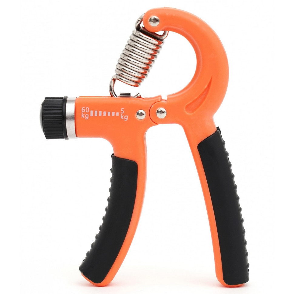Эспандер кистевой с регулируемой нагрузкой Cornix XR-0143, 5-60 кг, Orange/Black