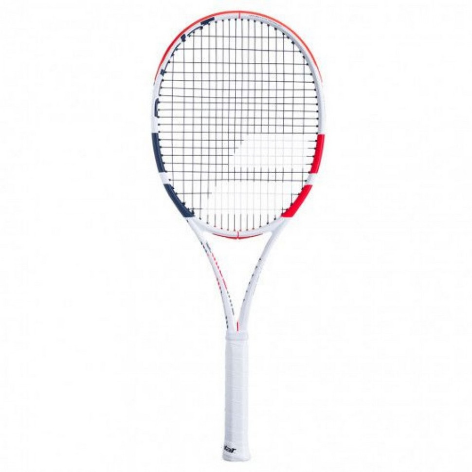 Ракетка для большого тенниса Pure Strike 18/20 unstr Babolat 101404/323 white/red/black
