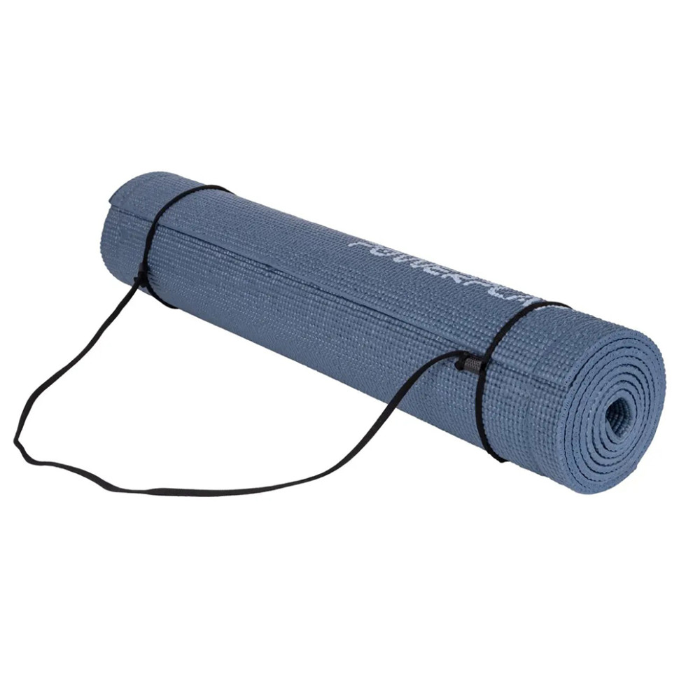 Килимок для йоги та фітнесу PowerPlay PP_4010_Navy_(173*0,6), (173x61x0.6), темно-синій