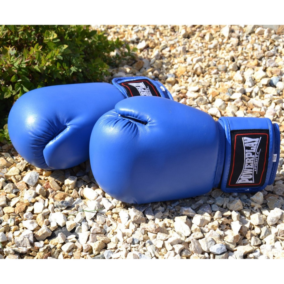 Боксерські рукавиці 3004 Classic PowerPlay PP_3004_8oz_Blue, розмір 8 унцій