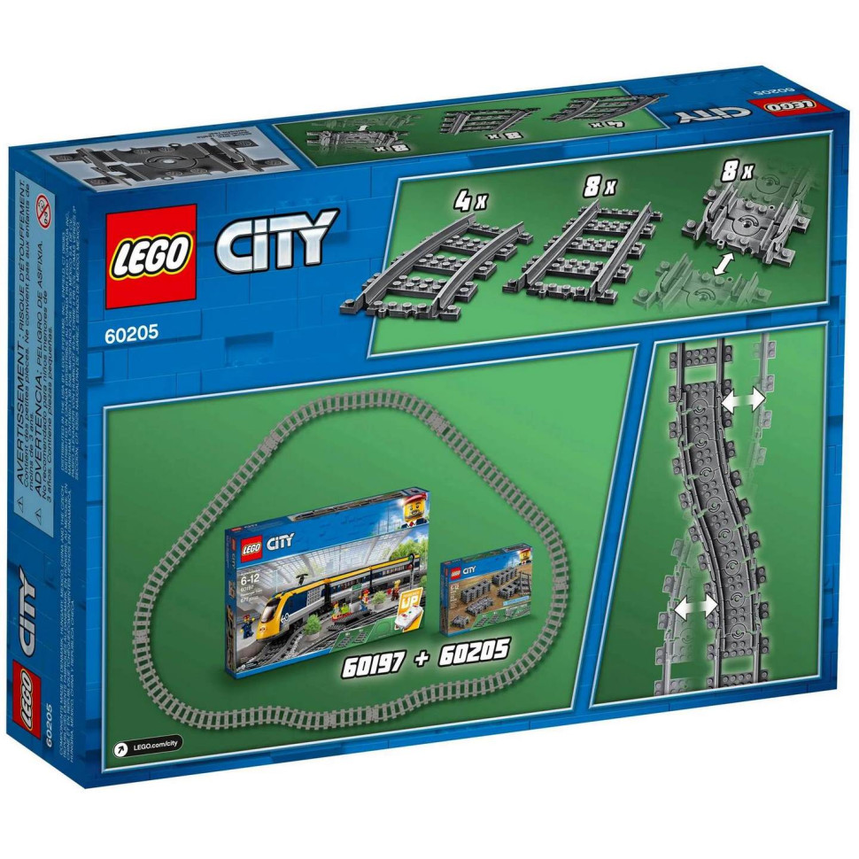 Конструктор LEGO City Рельсы 60205