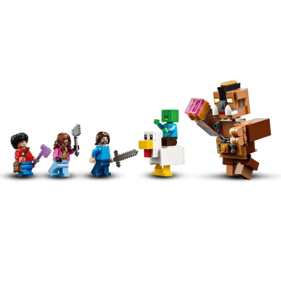 Конструктор Confidential Minecraft movie LEGO 21272, 491 деталь