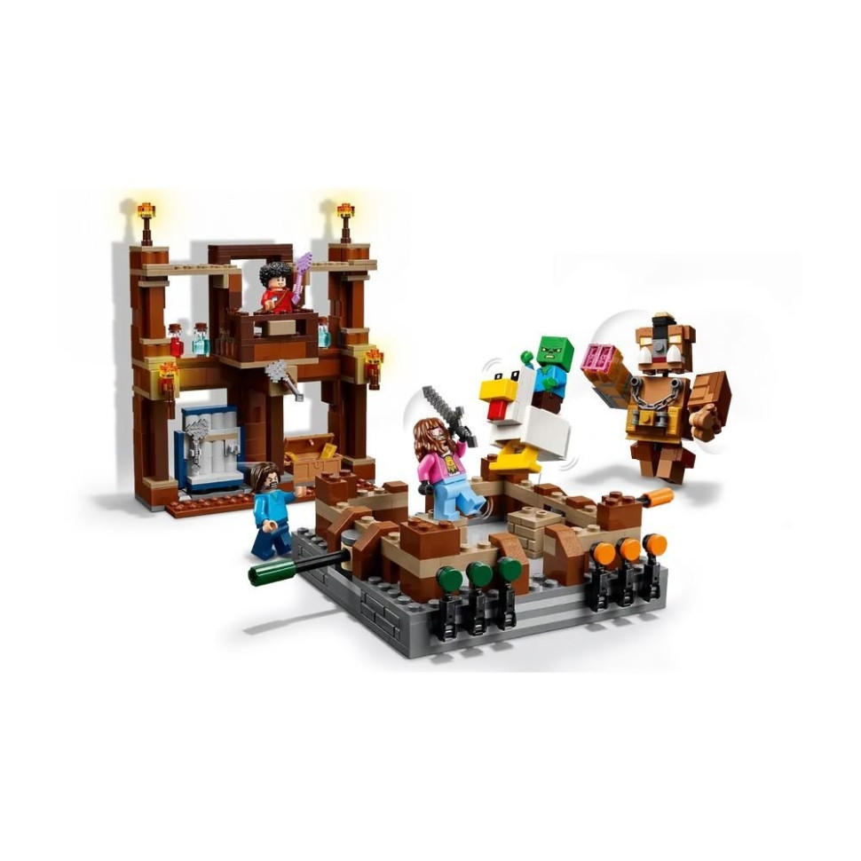 Конструктор Confidential Minecraft movie LEGO 21272, 491 деталь