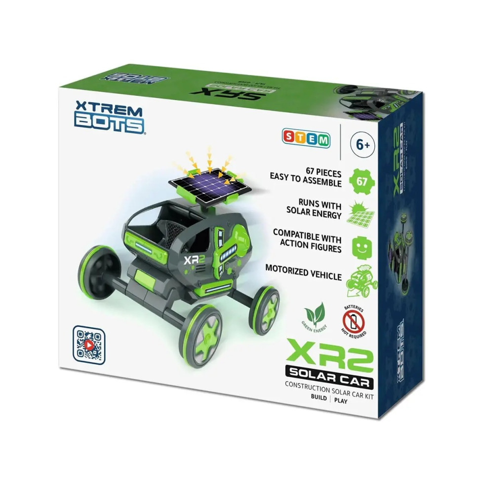 Ігровий набір-конструктор Ровер BlueRocket XT1803087 із сонячною панеллю STEM