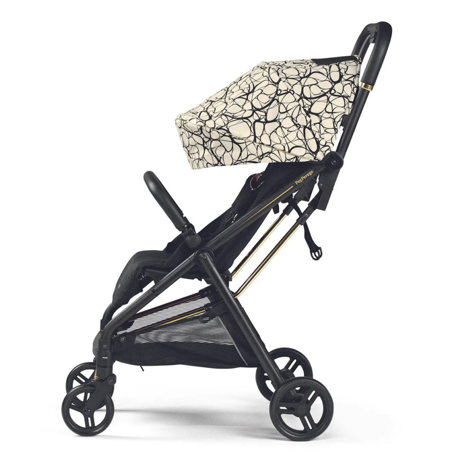 Коляска компактная Selfie Peg-Perego IP22000000AB50RO01 Grafic Gold графическое золото