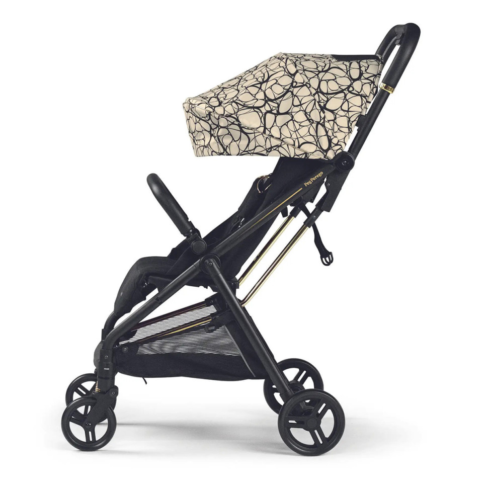 Коляска компактная Selfie Peg-Perego IP22000000AB50RO01 Grafic Gold графическое золото