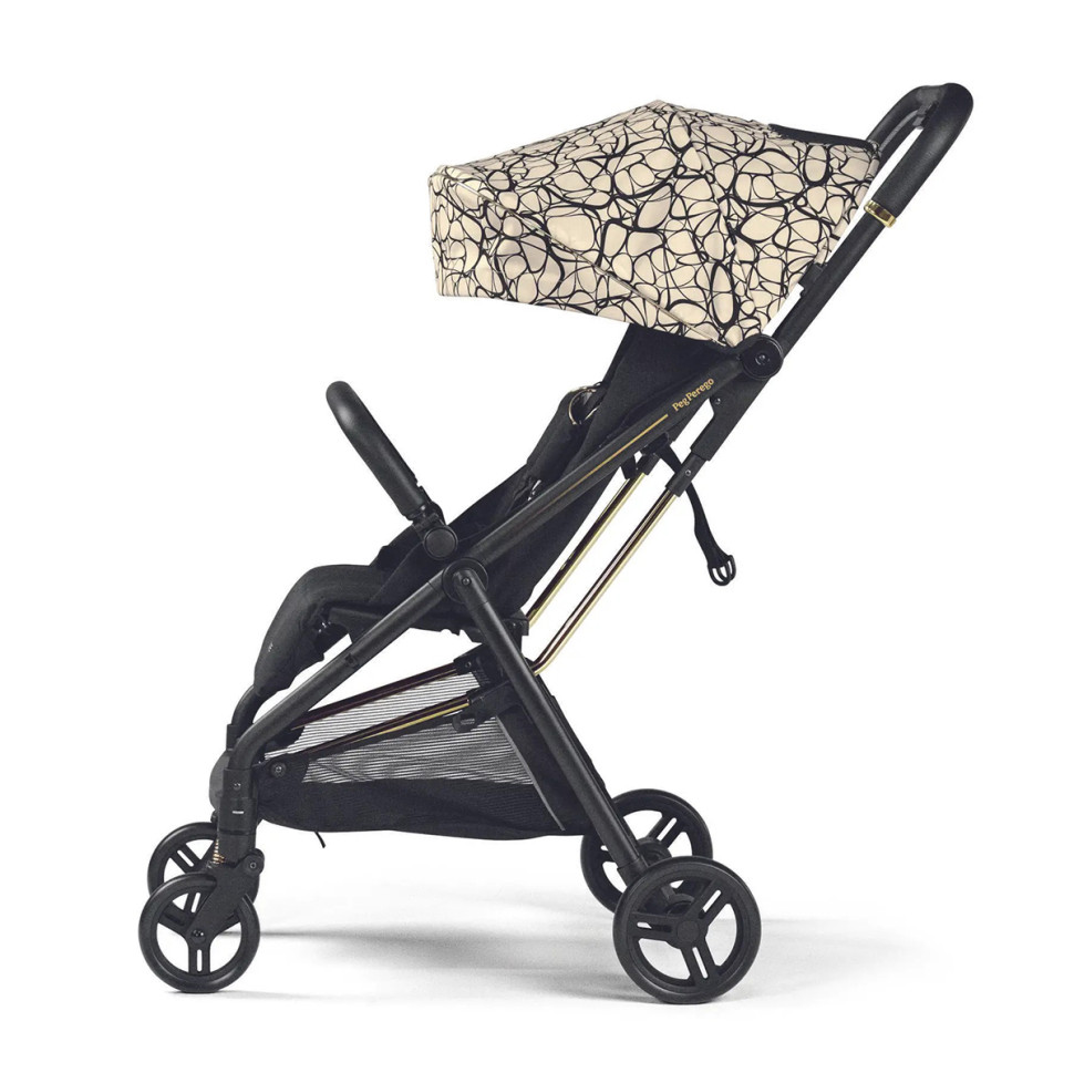 Коляска компактная Selfie Peg-Perego IP22000000AB50RO01 Grafic Gold графическое золото