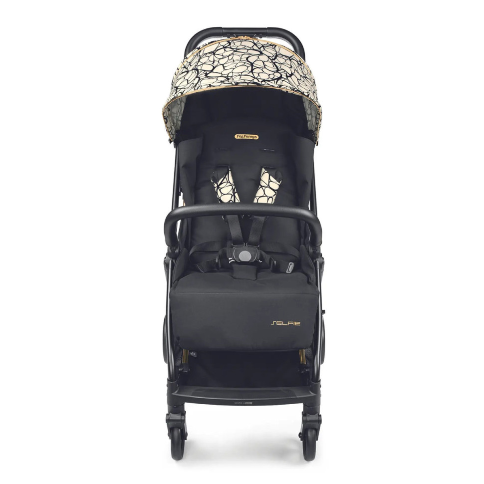 Коляска компактная Selfie Peg-Perego IP22000000AB50RO01 Grafic Gold графическое золото