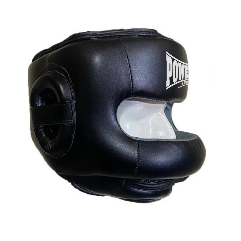 Боксерский шлем тренировочный PowerPlay PP_3067_XL_Black, Черный, XL
