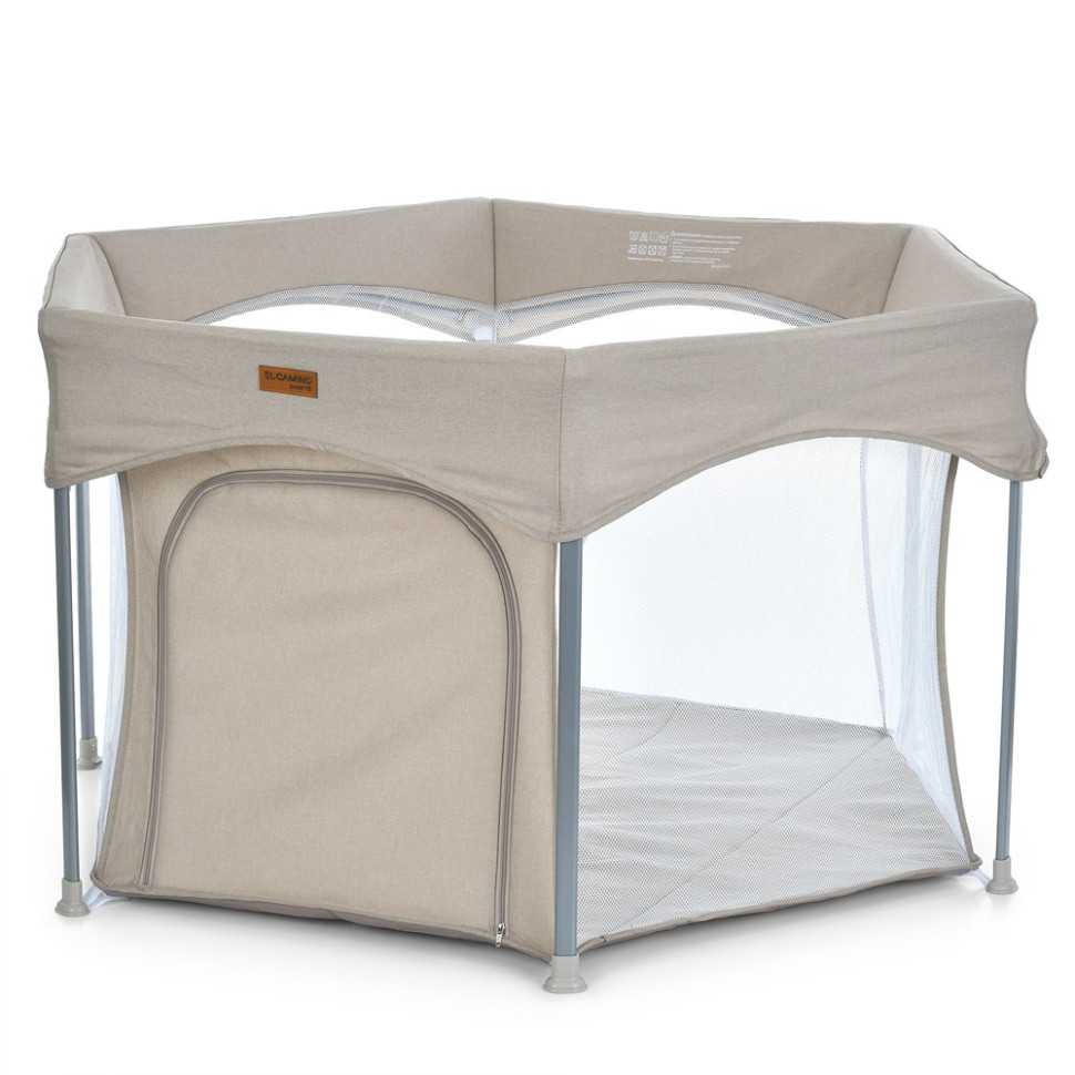 Детский манеж SWIFT 6 El Camino ME 1195 Beige, до 15 кг