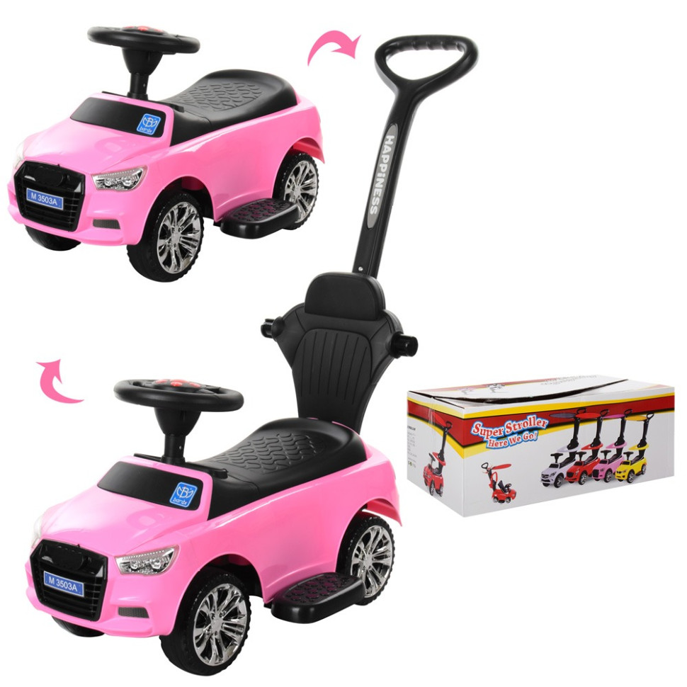 Каталка-толокар Bambi M 3503A-8 Розовый