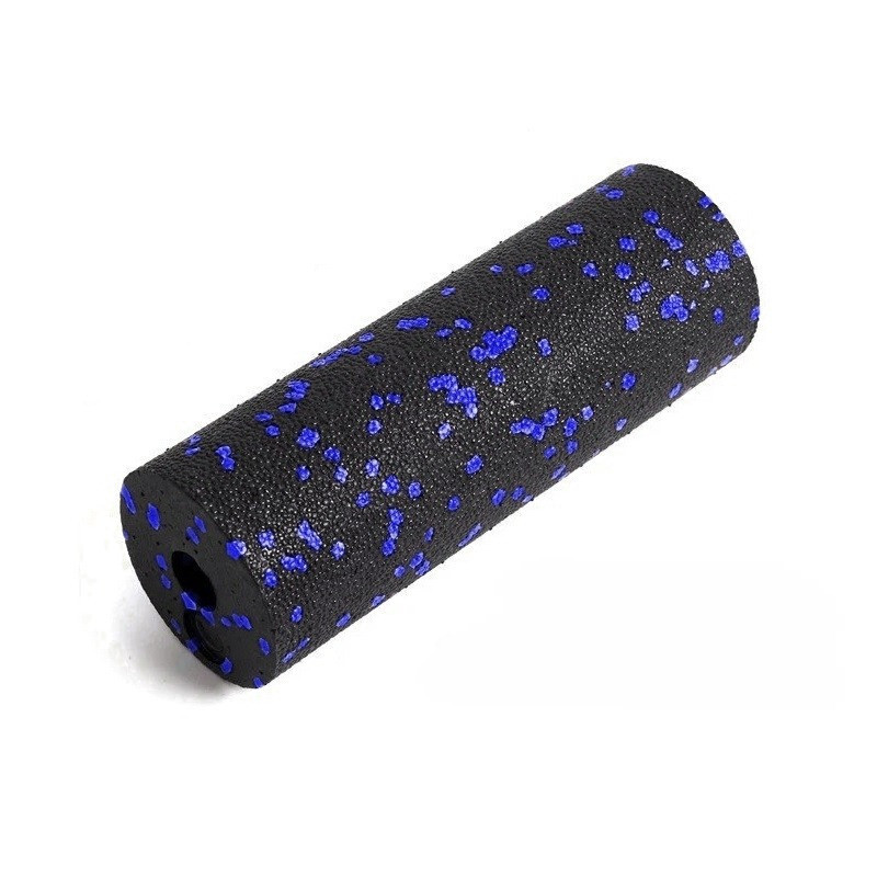 Набор для массажа и йоги 4 в 1 PowerPlay PP_4093_Blue 3 мячика + валик массажер 15 х 5,3 см
