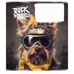 Тетрадь ученическая "Rock star" Школярик 012-3277L-4 в линию, 12 листов