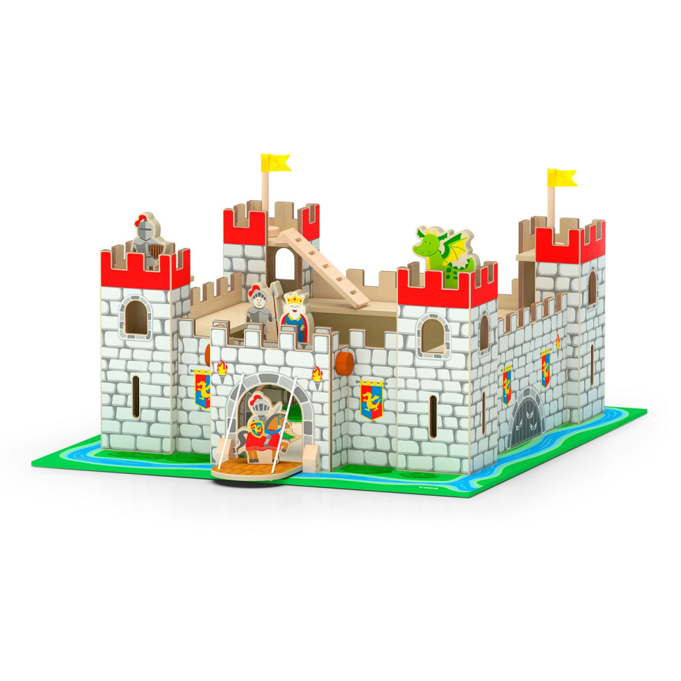 Ігровий набір Іграшковий замок Viga Toys 50310 дерев'яний