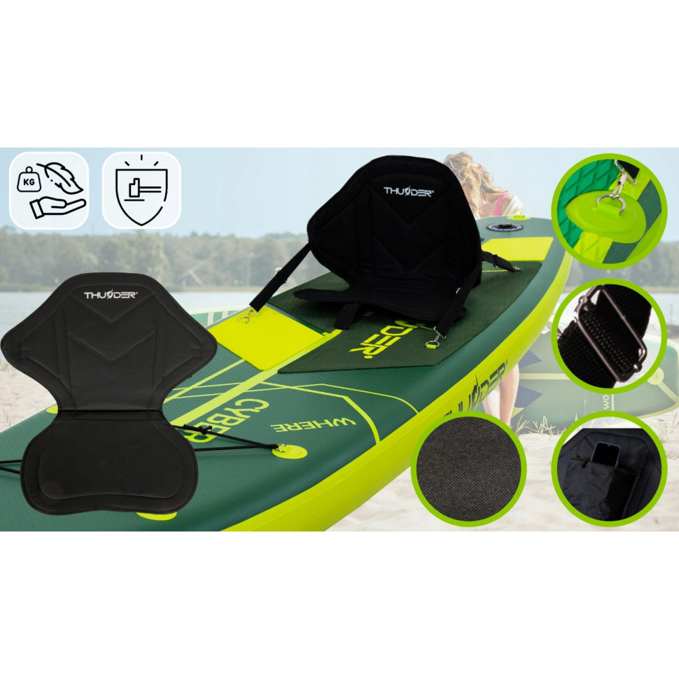 Надувная SUP доска Cyber Thunder SUP-CYBER с веслом 320 см 