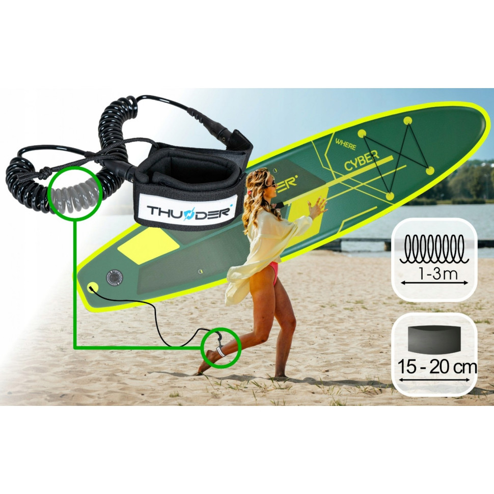 Надувная SUP доска Cyber Thunder SUP-CYBER с веслом 320 см 