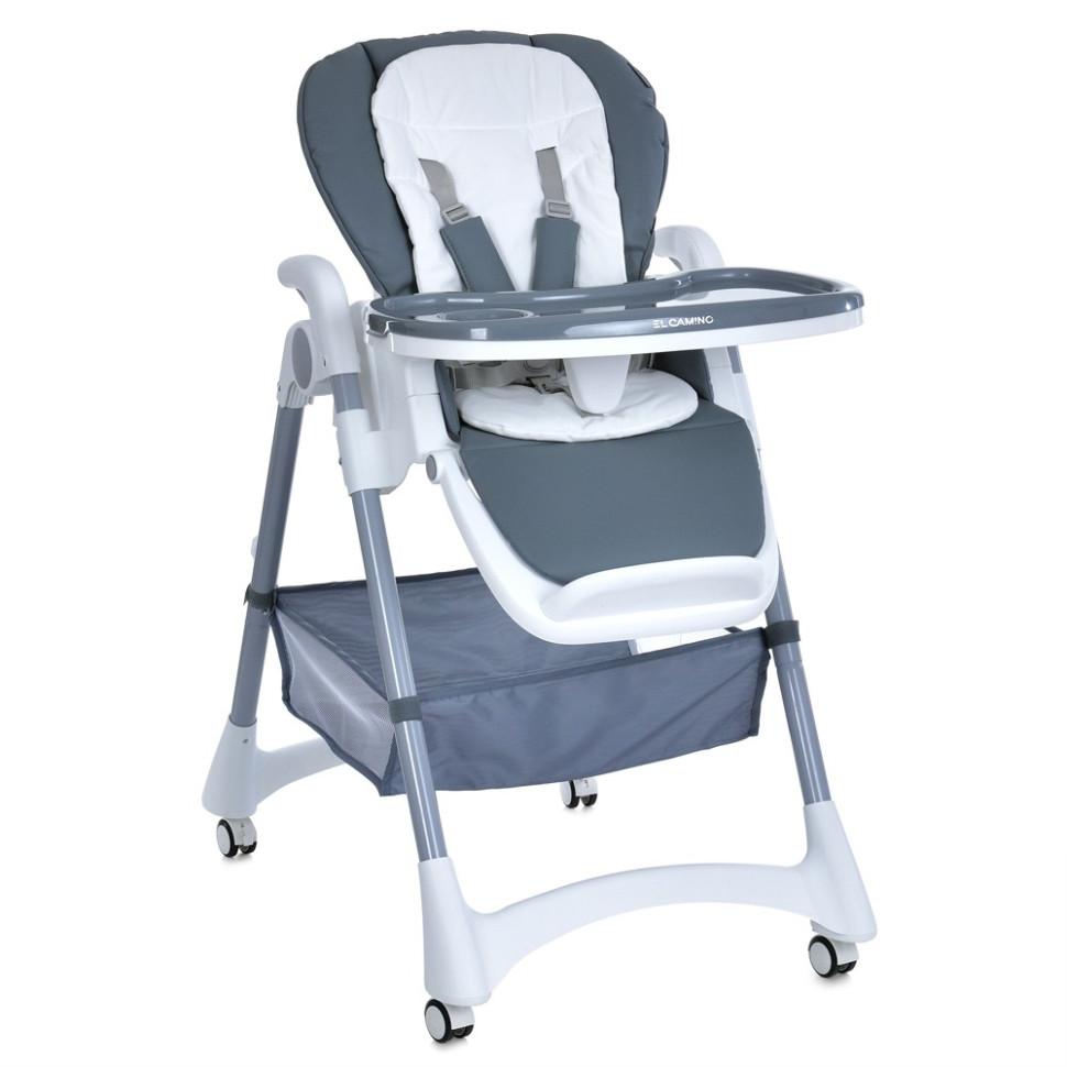 Дитячий стільчик для годування STEADY El Camino ME 1177 Storm Gray