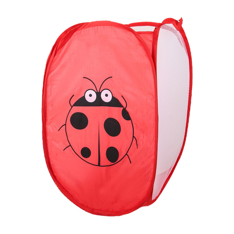 Кошик-сітка для іграшок Bambi 10-76(Red) з малюнком, 48х25 см