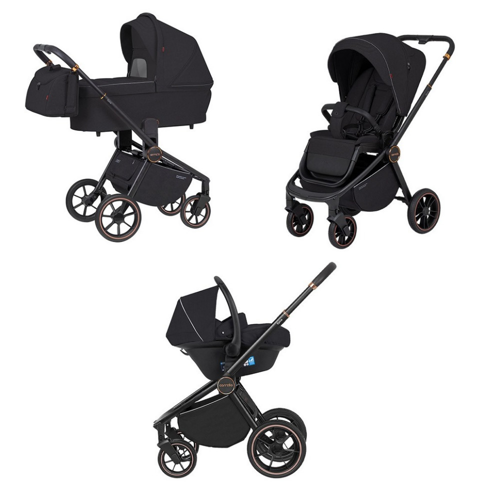 Коляска универсальная 3 в 1 Epica CARRELLO CRL-8511/1 Space Black 20