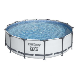 Бассейн Каркасный Bestway 56950 Круглый, 427-107см, фильтр-насос, лестница, чехол, 13030 л