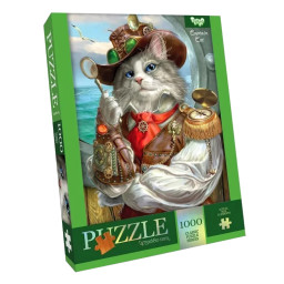 Пазл классический "Captain Cat" Danko Toys C1000-12-09, 1000 элементов