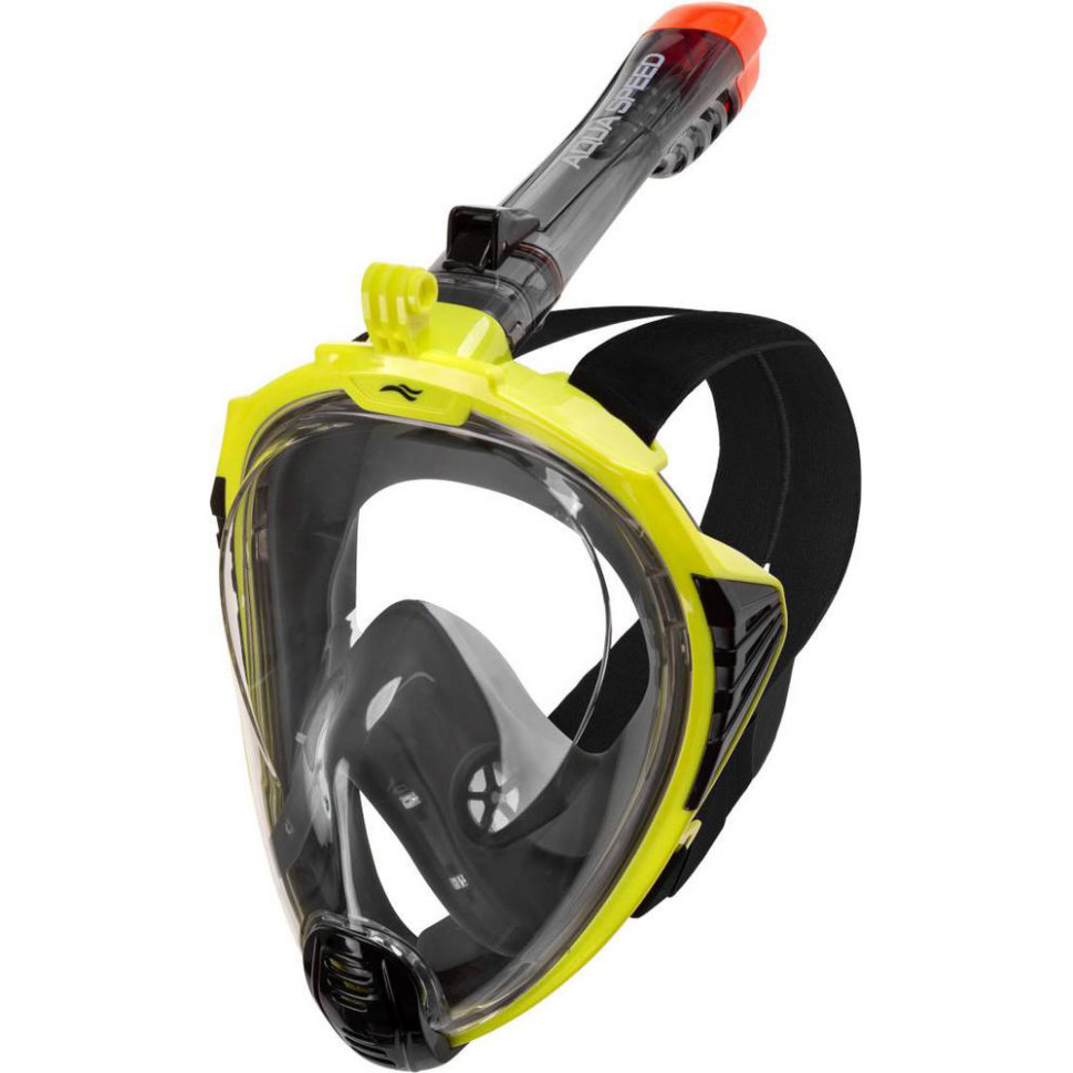 Полнолицевая маска DRIFT Aqua Speed 249-38(9936) черный, желтый, S/M