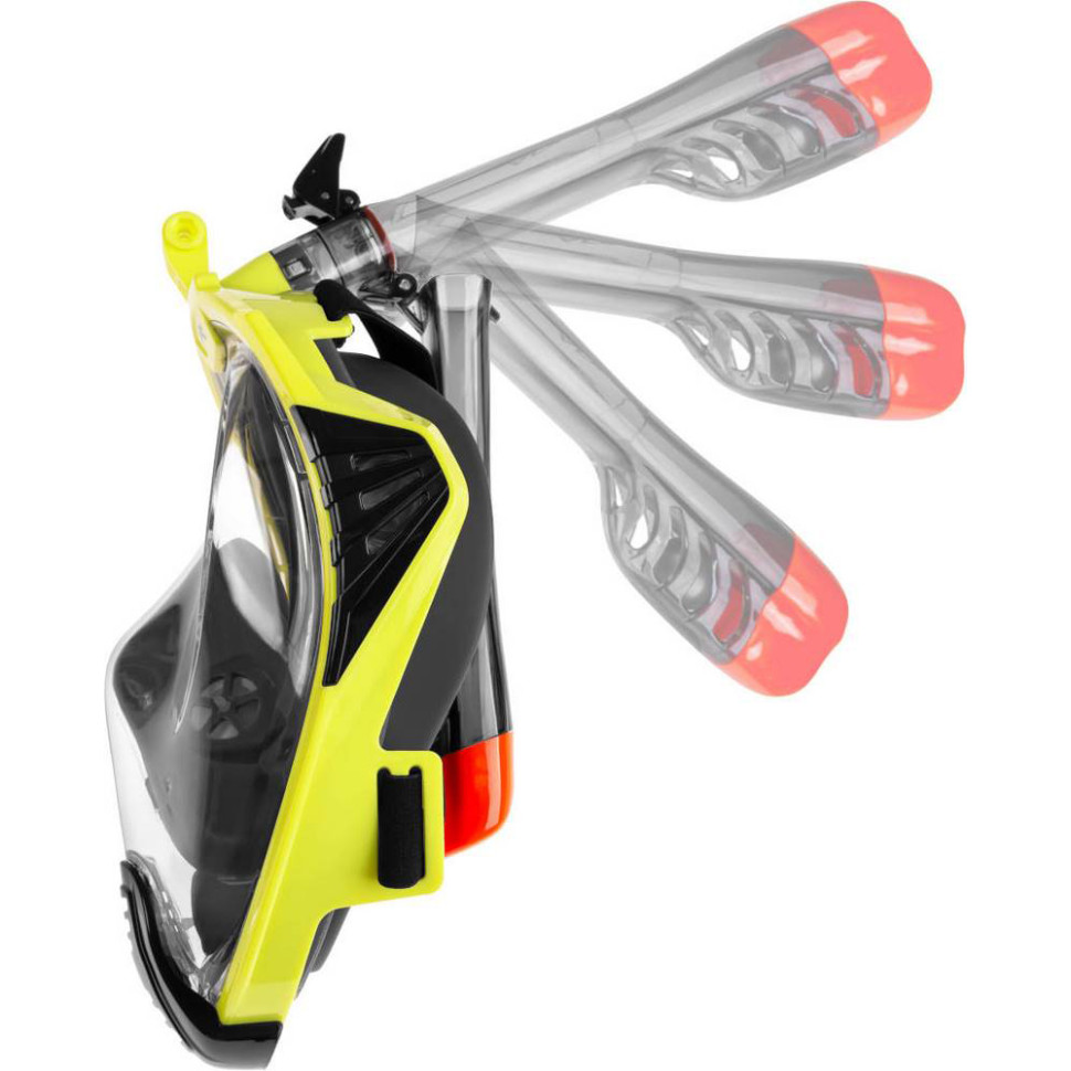 Полнолицевая маска DRIFT Aqua Speed 249-38(9936) черный, желтый, S/M