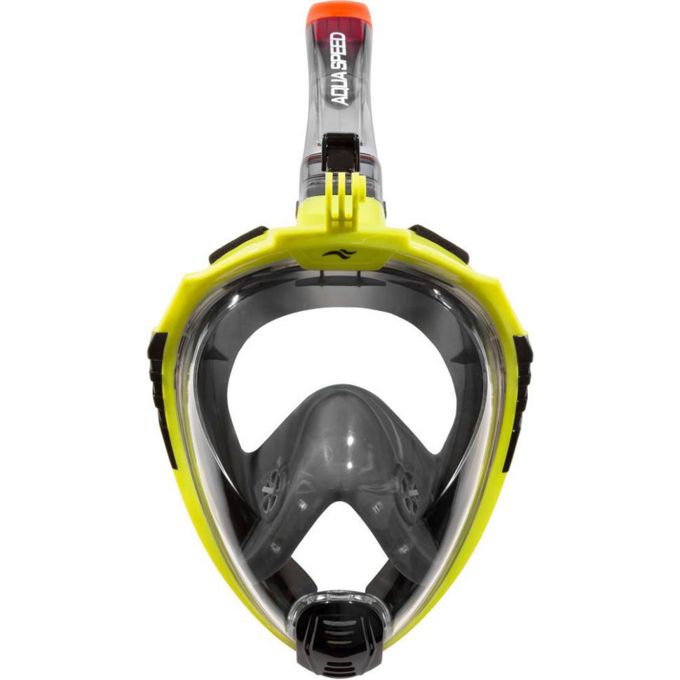 Полнолицевая маска DRIFT Aqua Speed 249-38(9936) черный, желтый, S/M