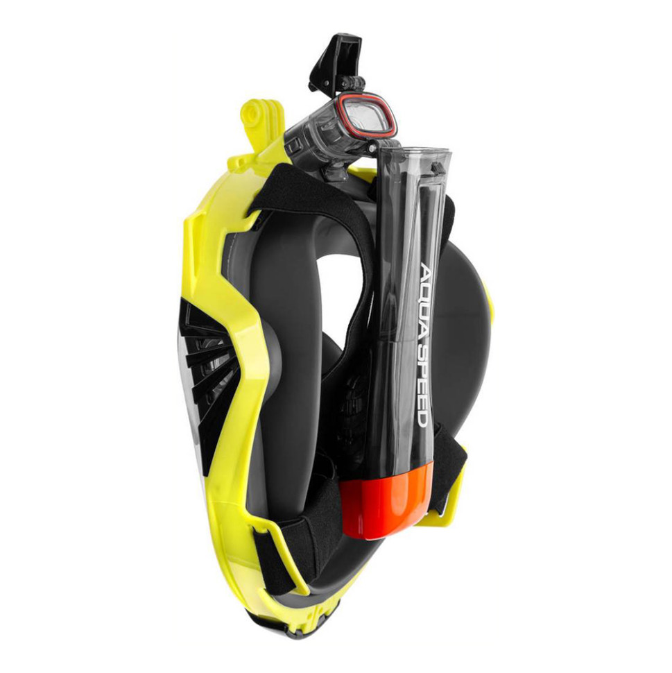 Полнолицевая маска DRIFT Aqua Speed 249-38(9936) черный, желтый, S/M