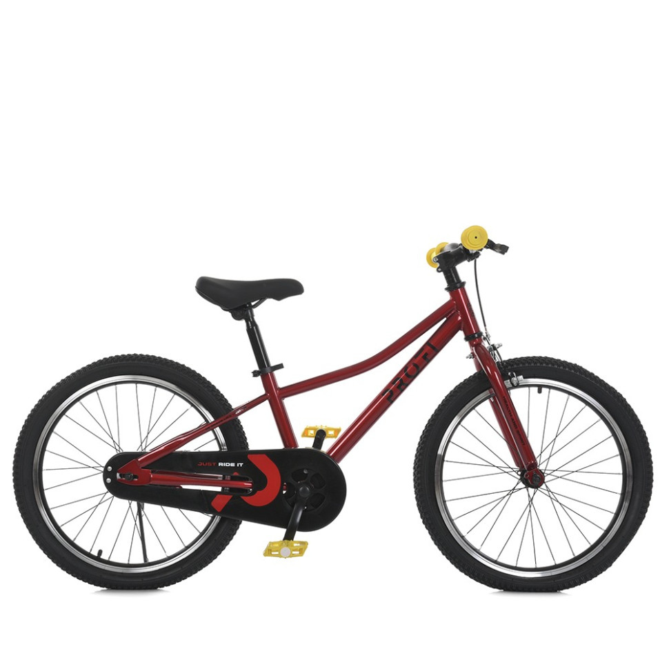 Велосипед дитячий Profi MB 2007-1, 20 дюймів, червоний