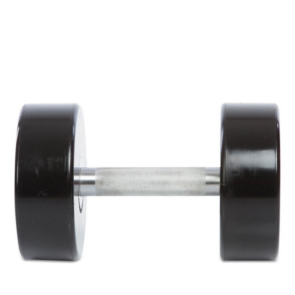 Гантель цельная профессиональная LIFE FITNESS Gemini Sport GA-80081-16, 1 шт 16 кг