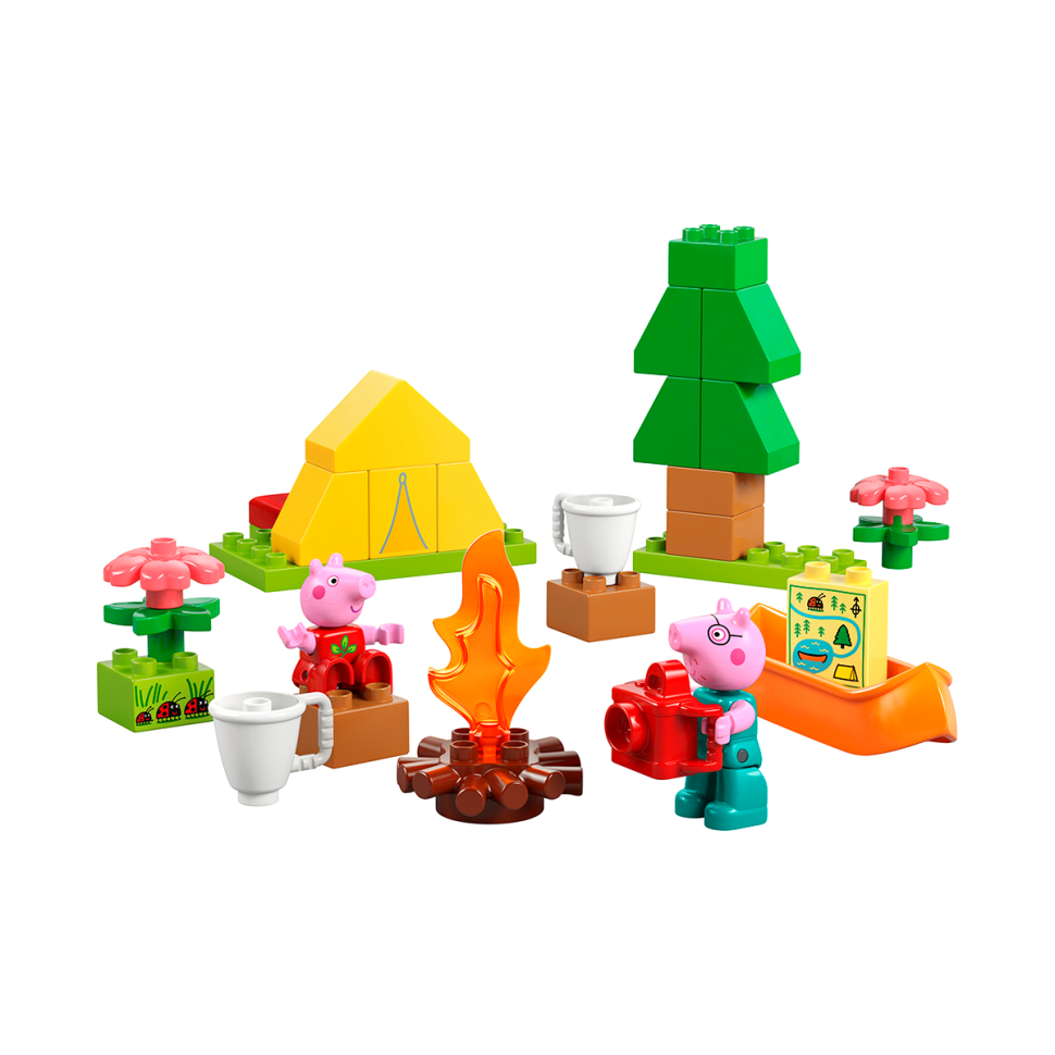 Конструктор DUPLO Свинка Пеппа Туристический поход LEGO 10452, 32 детали