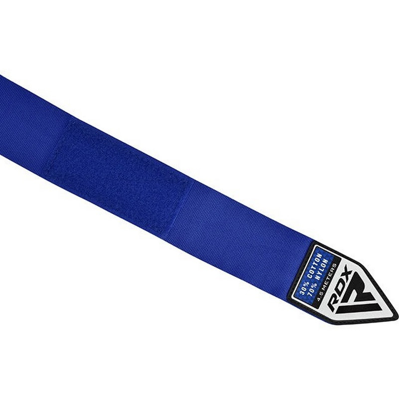Бинты для бокса WX Professional Boxing Hand Wraps RDX Inc Limited HWX-RU+ Blue 4,5 м