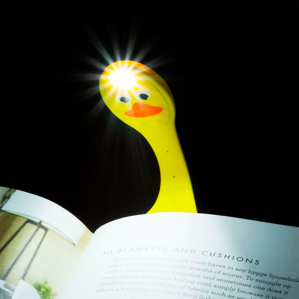Закладка-фонарик Flexilight - Утенок FLDK