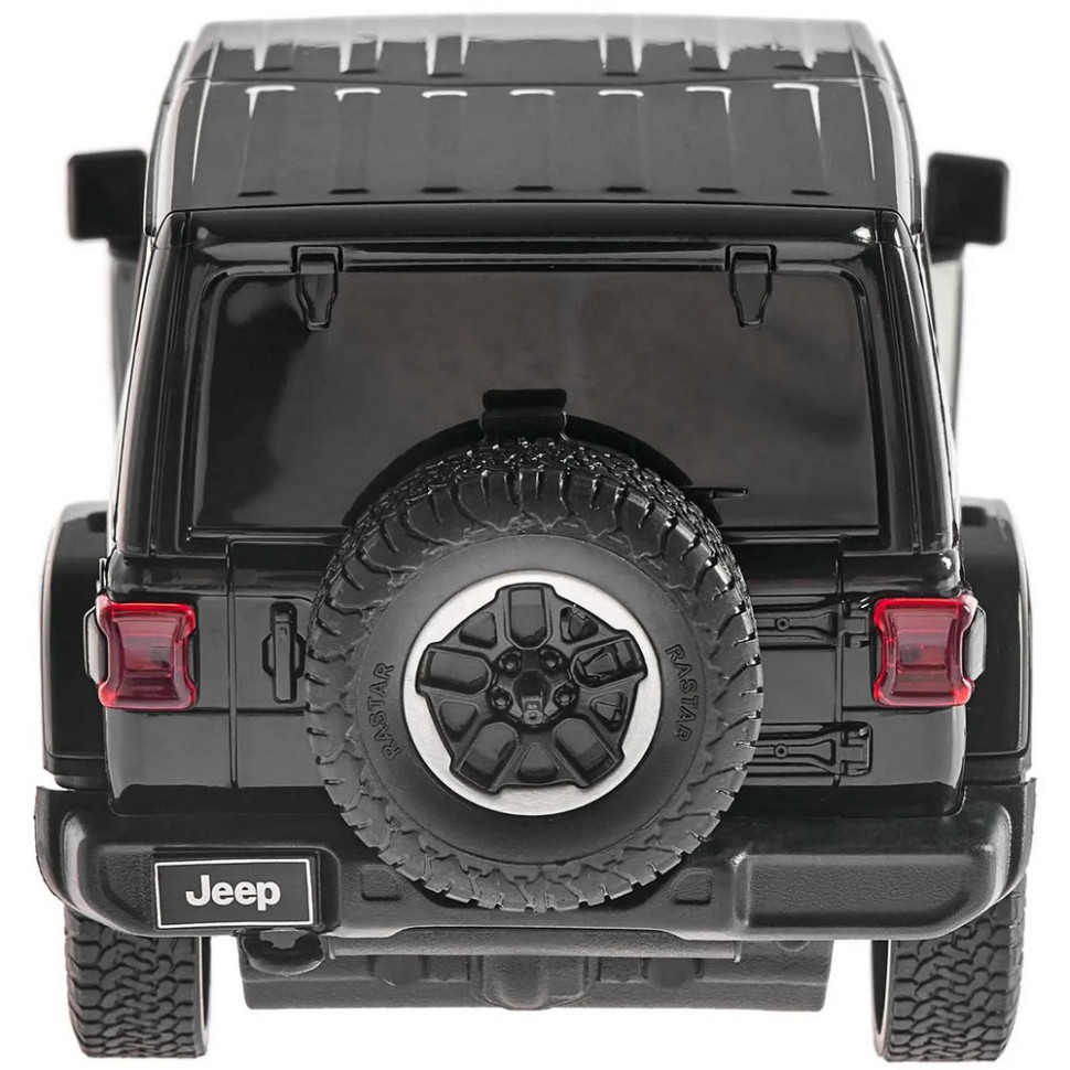 Машинка на радіокеруванні JEEP Wrangler JL Rastar 79500 black 1:24 