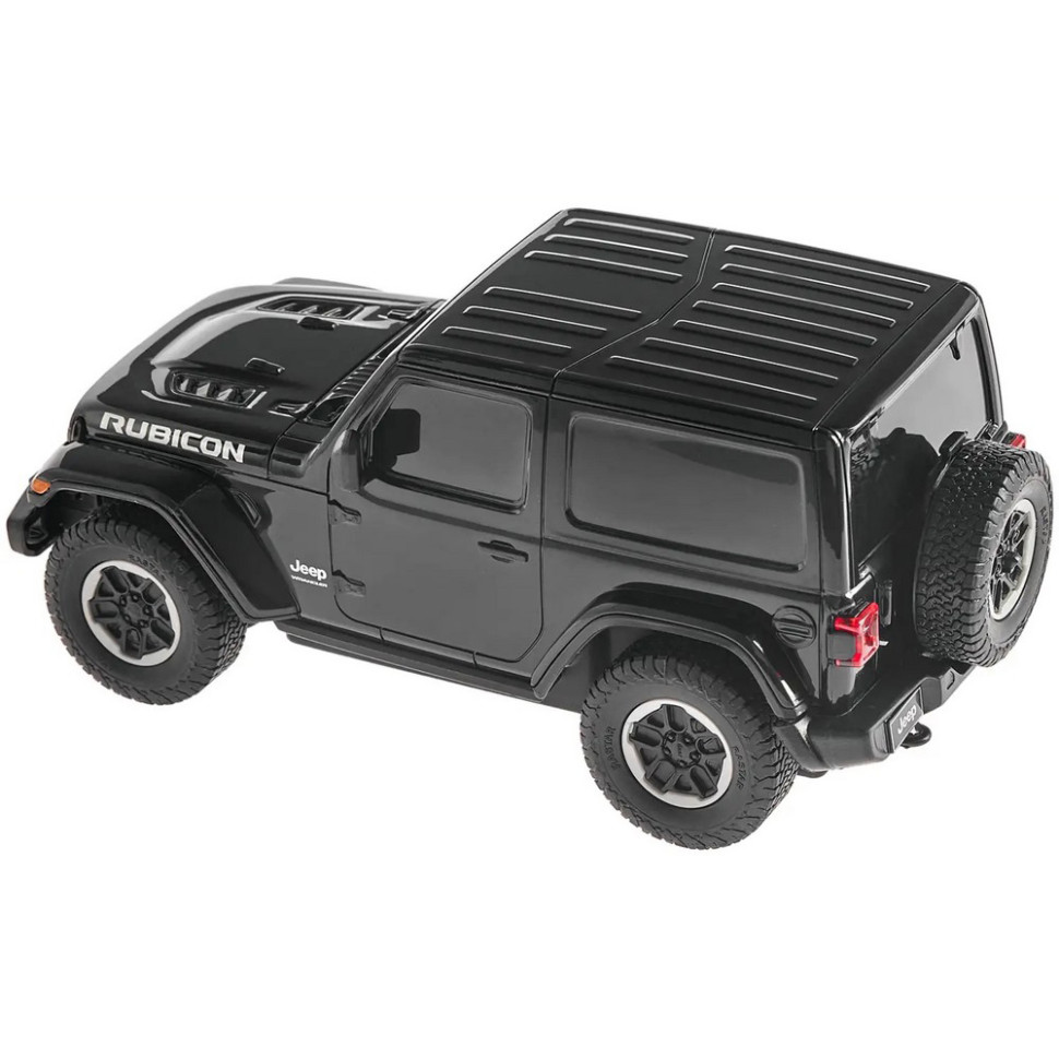 Машинка на радіокеруванні JEEP Wrangler JL Rastar 79500 black 1:24 