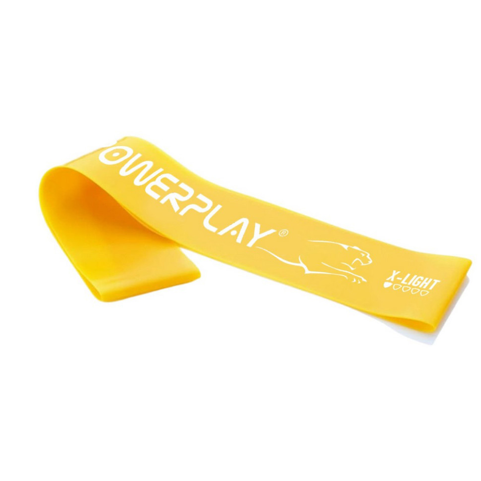 Резинка для фитнеса (лента-эспандер) Mini Power Band PowerPlay PP_4113_Yellow 1-3 кг