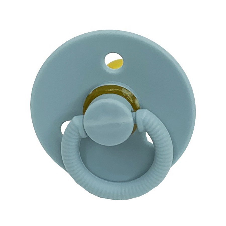 Дитяча пустушка латексна Mega Zayka MGZ-0527-6 кругла, від 12 міс